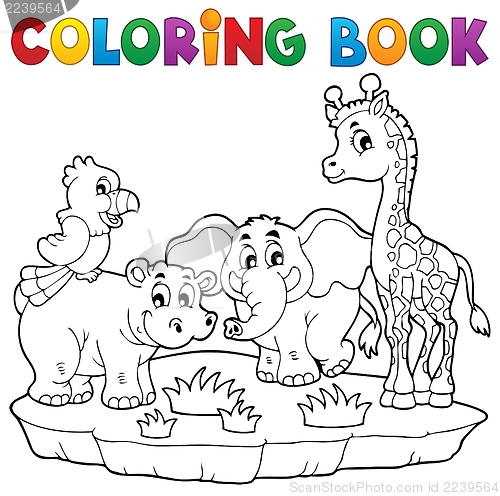 Image of Coloring book African fauna 2