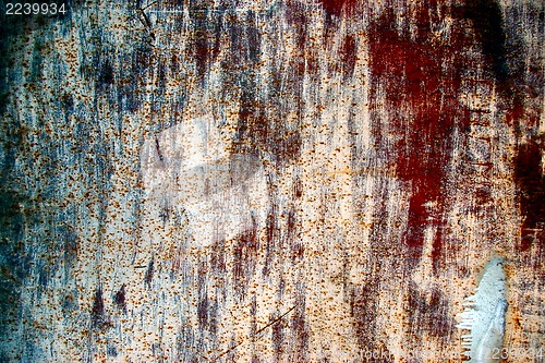 Image of Colored grunge iron background