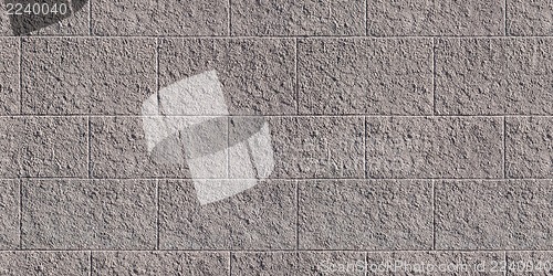Image of Gray brick wall.