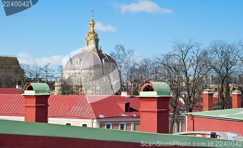 Image of The dome of the cathedral.