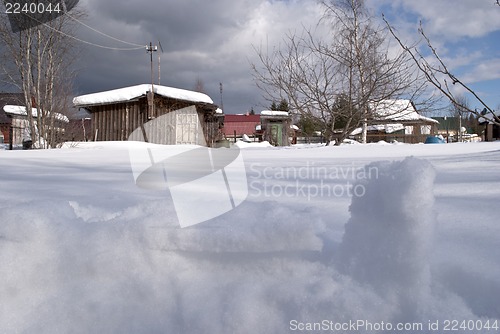 Image of Snow drifts.