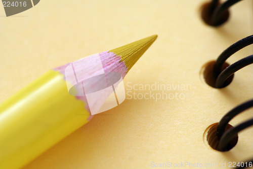 Image of Yellow pencil