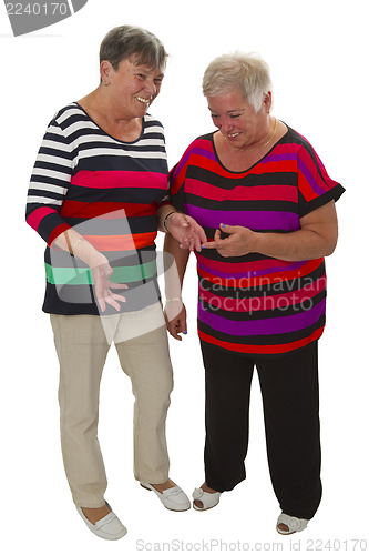 Image of Two female seniors