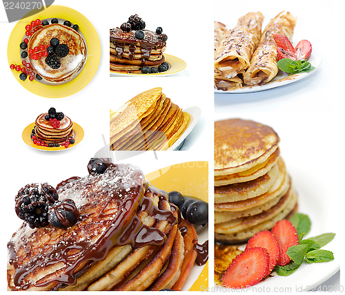 Image of Collection of Pancakes
