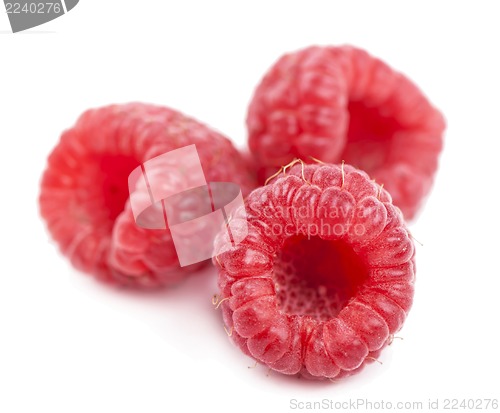 Image of Ripe raspberries