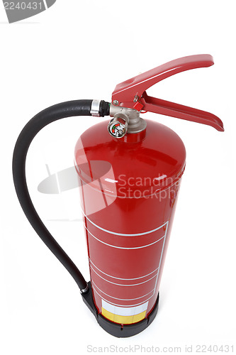 Image of top view of fire extinguisher