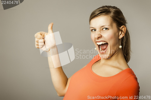 Image of thumb up