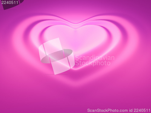 Image of heart wave pink