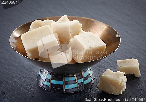 Image of bowl of marzipan