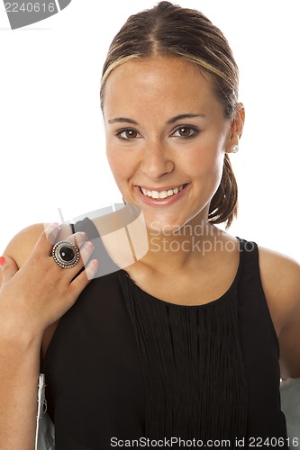 Image of real young beautiful woman
