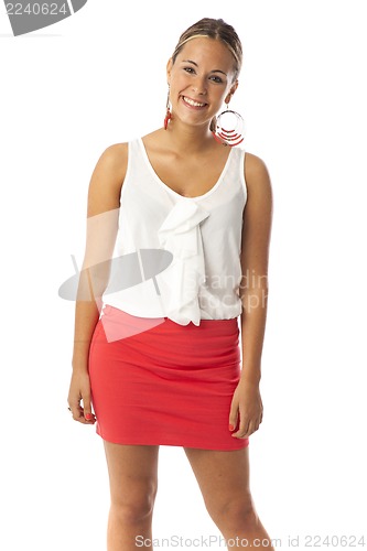 Image of real young beautiful woman