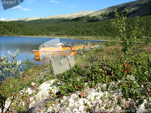 Image of Orange boat