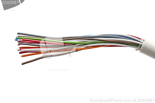 Image of Colorful cables