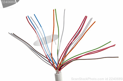 Image of Colorful cables 