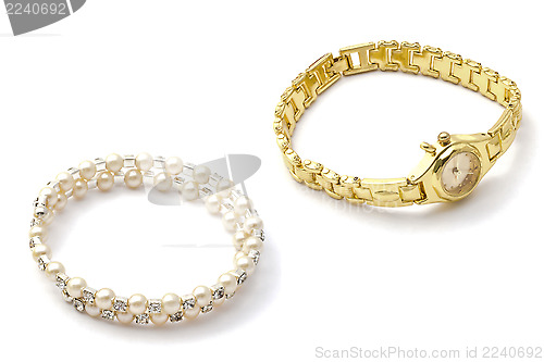 Image of Fashion watch and bracelet 