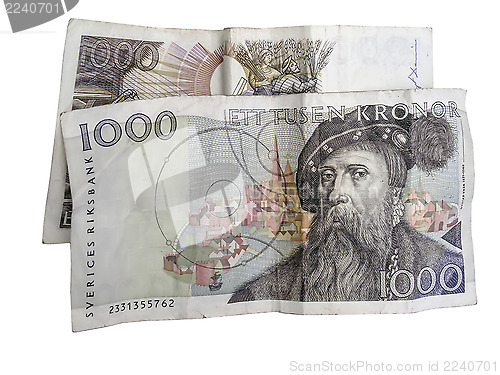 Image of Swedish 1000 kronor