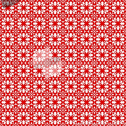 Image of seamless floral pattern