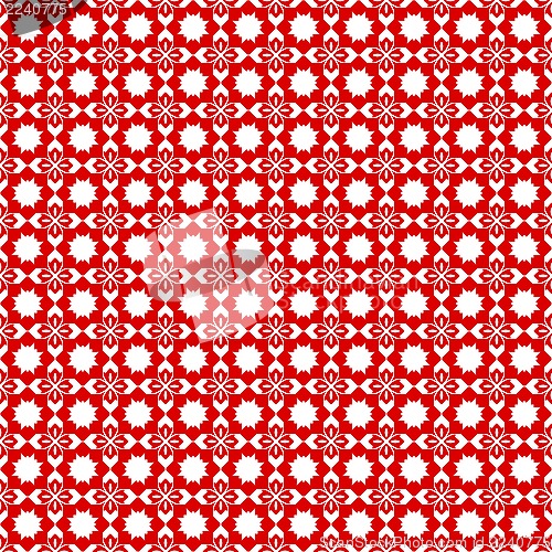 Image of seamless floral pattern