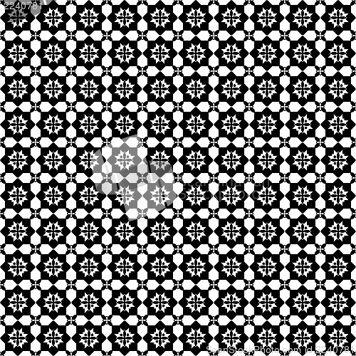 Image of seamless floral pattern