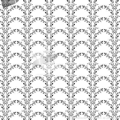 Image of Seamless Olives Pattern