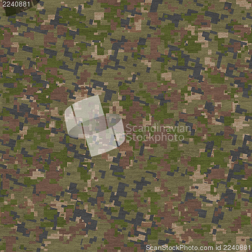 Image of Summer Camouflage Pattern. Seamless Texture.