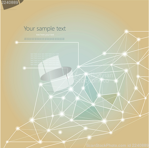 Image of Abstract Geometric Background with place for your text.