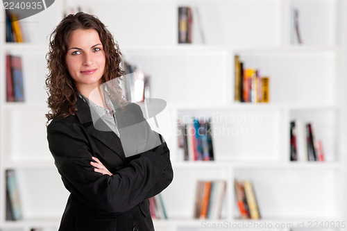 Image of Businesswoman Smiling