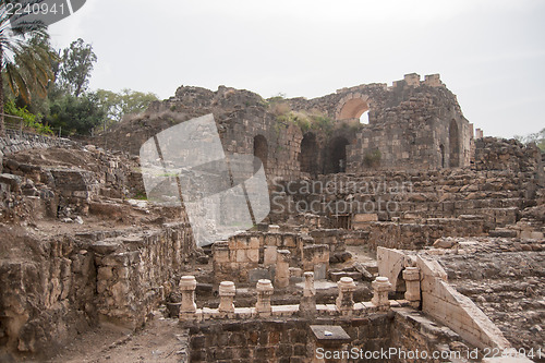 Image of Ancient ruins in Israel travel