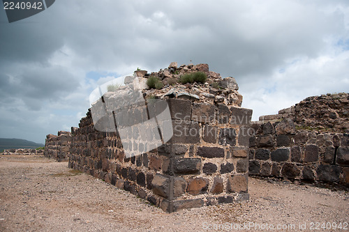 Image of Belvoir castle ruins in Galilee