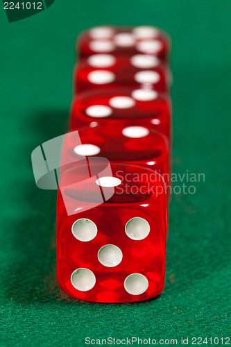 Image of Red dice