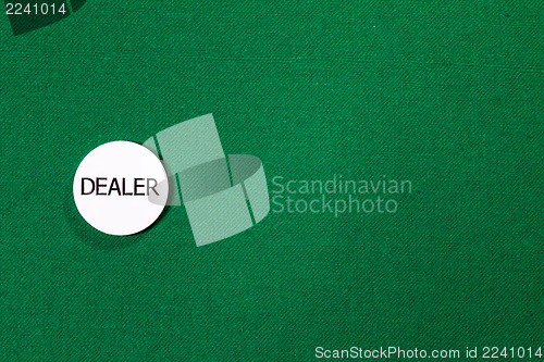 Image of Poker dealer chip
