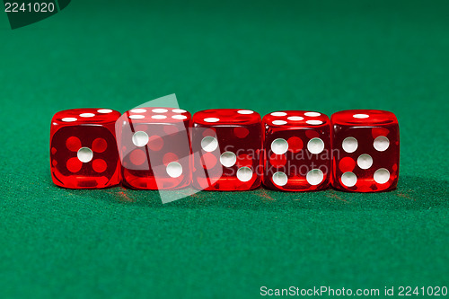 Image of Red dice