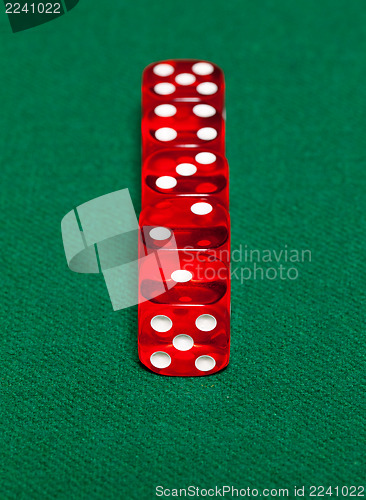 Image of Red dice