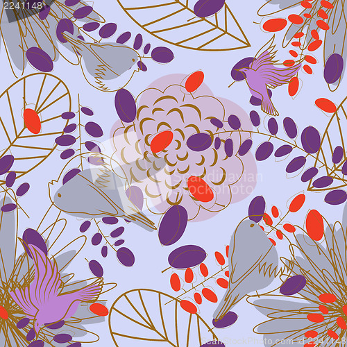 Image of seamless floral pattern