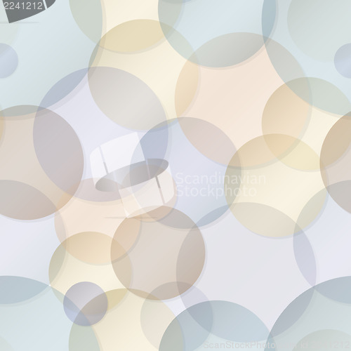 Image of Seamless pattern - rainbow circles