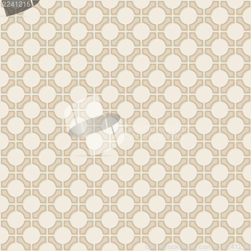 Image of Seamless vintage geometric wallpaper pattern