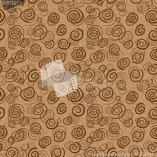 Image of Abstract chocolate pattern - seamless background