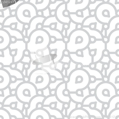 Image of Seamless pattern - abstract grey & white grunge background