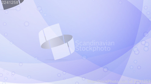 Image of Abstract violet background with transparent bubbles