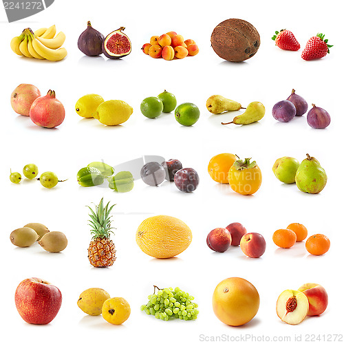 Image of various fruits