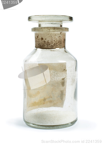 Image of Glass jars with chemicals