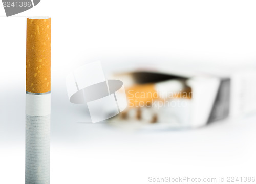 Image of Cigarette on the foreground