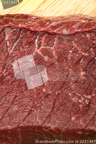 Image of Raw beef steak meat