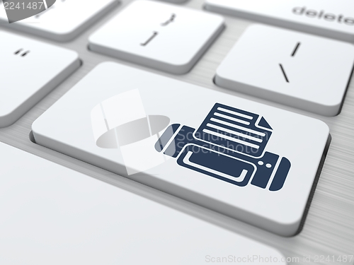 Image of "Print" Button.
