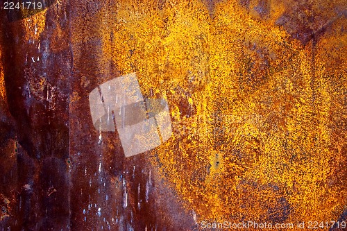 Image of Colored grunge iron background