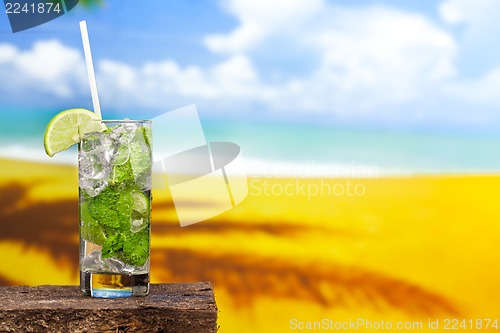 Image of Fresh mojito drink