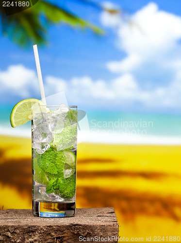 Image of Fresh mojito drink