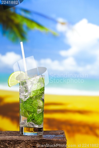 Image of Fresh mojito drink