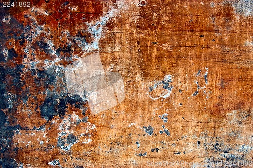 Image of Colored grunge iron background