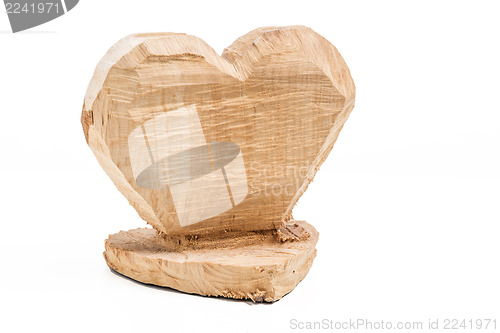 Image of Wood heart